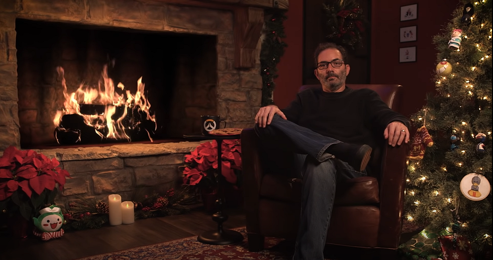 Screenshot de Jeff Kaplan durant une vidéo YouTube